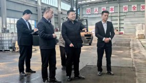  王月成在皋蘭公司、生資公司調(diào)研